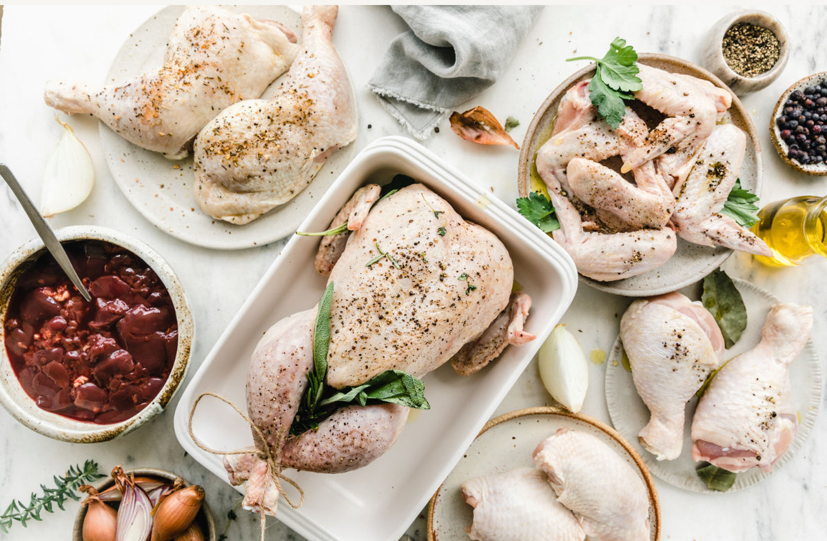 Christmas: BRINED Whole Chicken (1.6kgs approx)