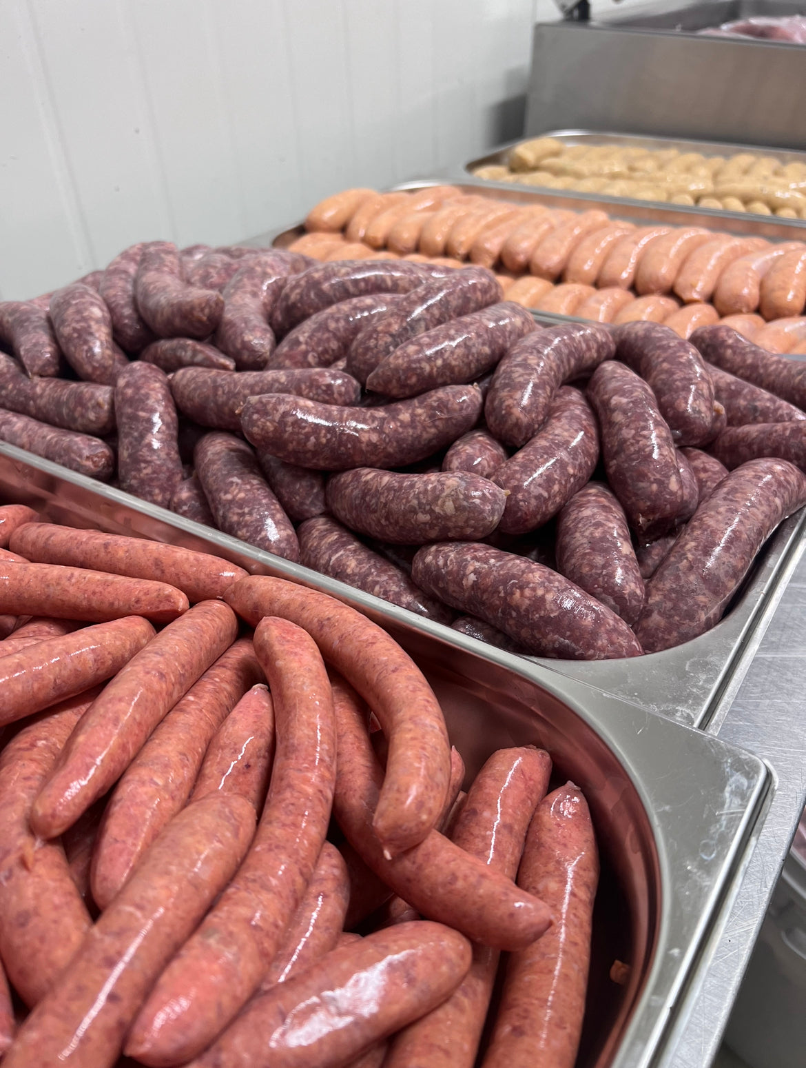 Gluten and preservative free sausages