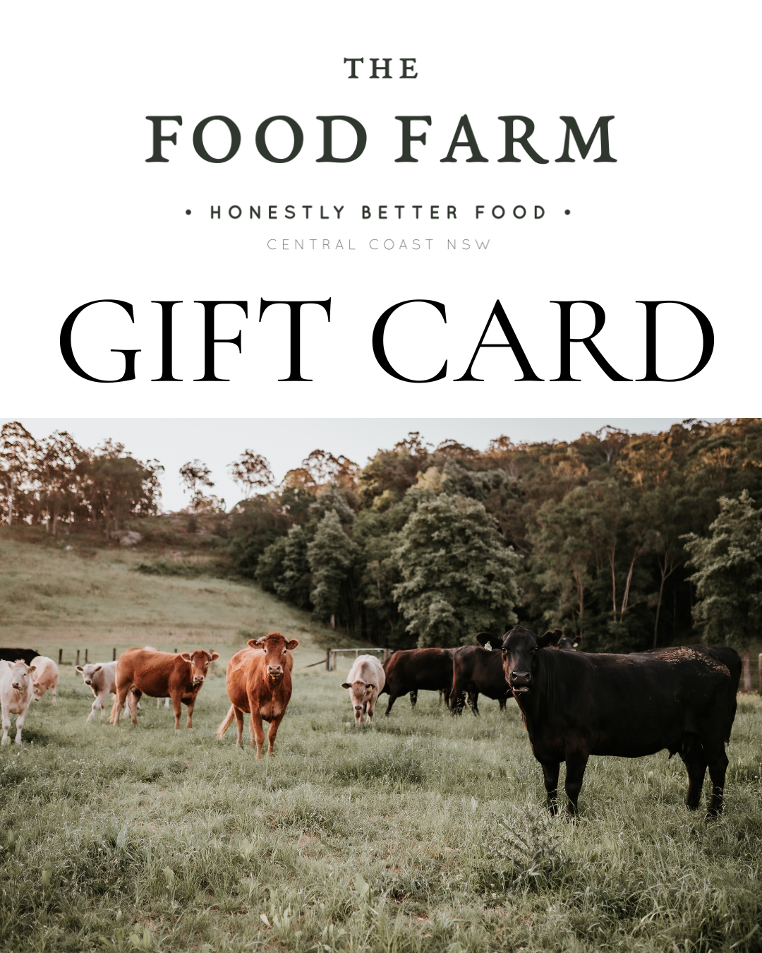 The Food Farm Gift Card