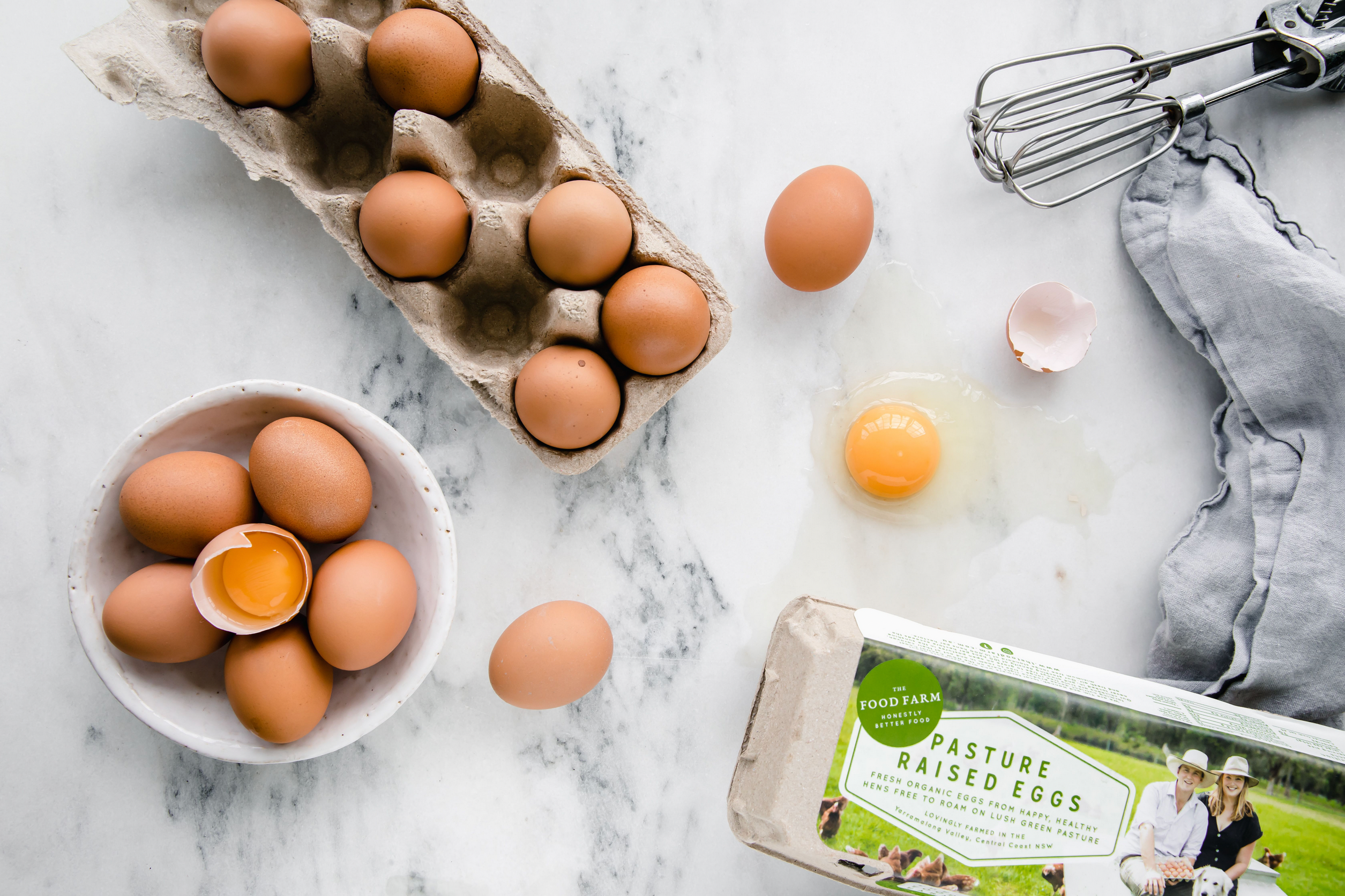 Organic pasture-raised eggs Dozen Total GET FREE CARTON