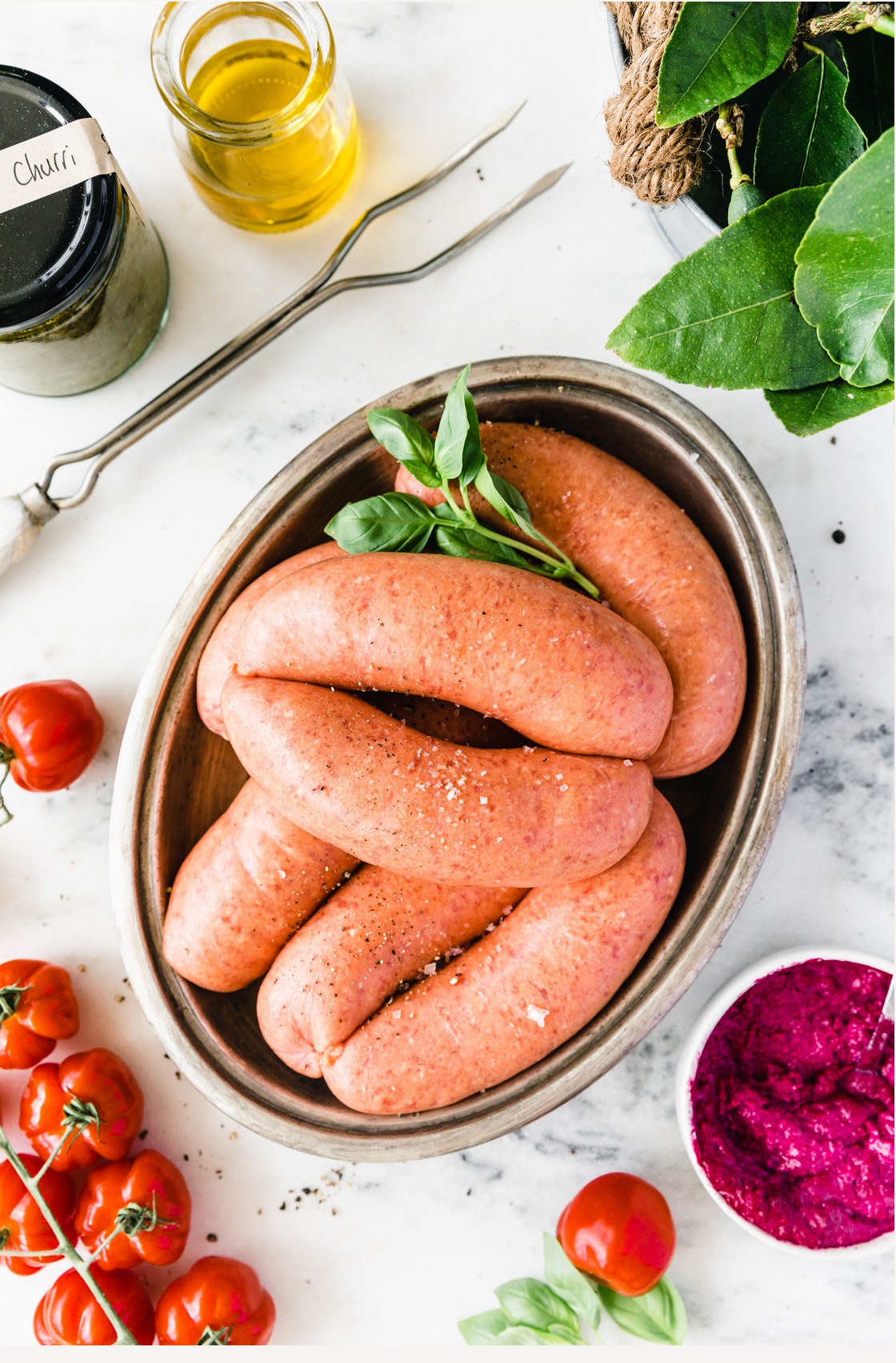 Sausages  (GF &amp; Preservative Free) - Choose your flavour - x6