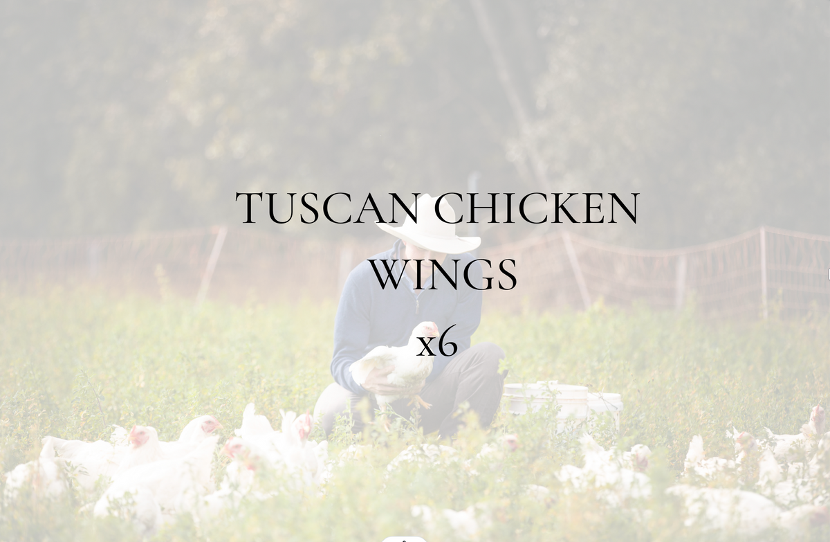 Tuscan Chicken Wings x 6