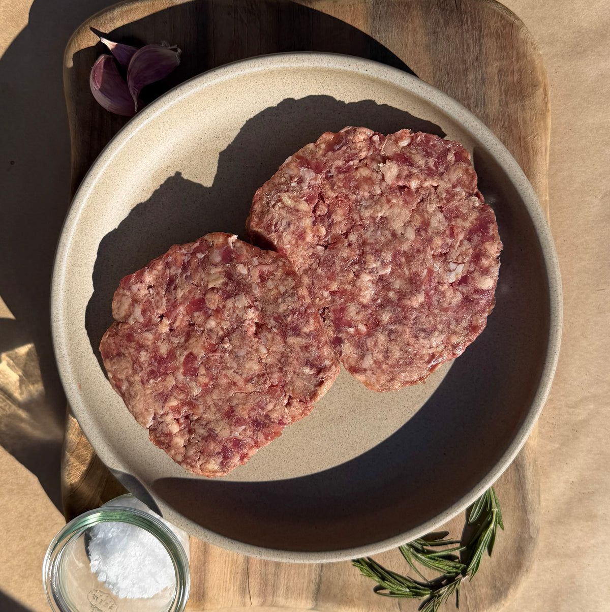 Beef Burgers x 2