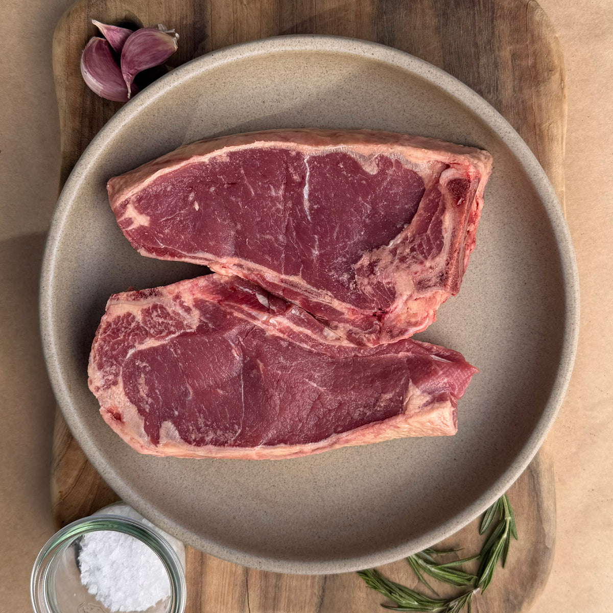 Bone In Sirloin Steak x 2 - 580g