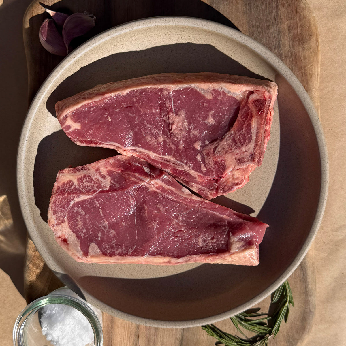 Bone In Sirloin Steak x 2 - 580g